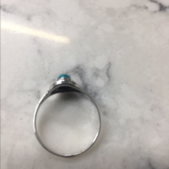 New Sterling Silver Turquoise Ring - Picture 12 of 12